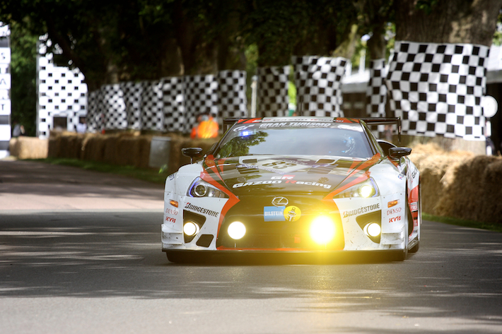 Lexus LFA Gazoo at Goodwood Festival of Speed 2012