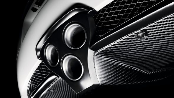 LFA exhaust Lexus and the carbon fibre wonder-weave