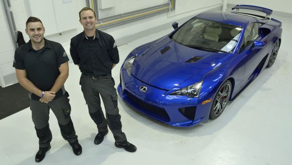 Lexus LFA ultimate car cleaning guide finish