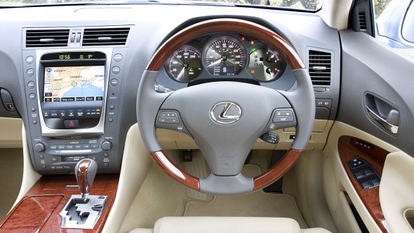 History of the Lexus GS 450h interior