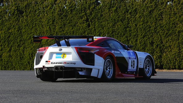 Lexus LFA Gazoo rear