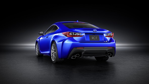 Lexus RC F rear