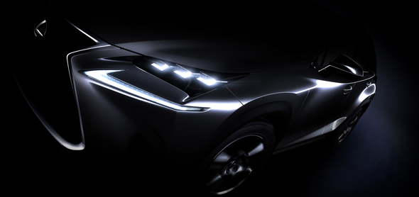 Lexus NX teaser