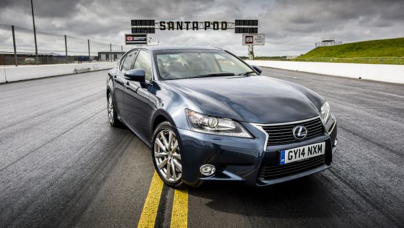 Lexus GS 450h at Santa Pod 000