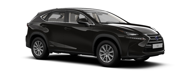 Lexus NX colours Celestial Black