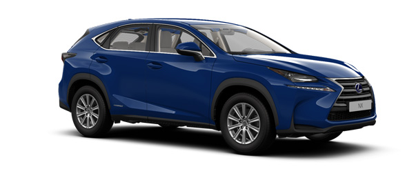 Lexus NX colours Ultrasonic Blue