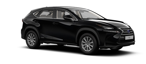 Lexus NX colours Velvet Black