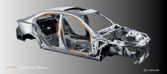 Lexus IS Laser Screw Welding