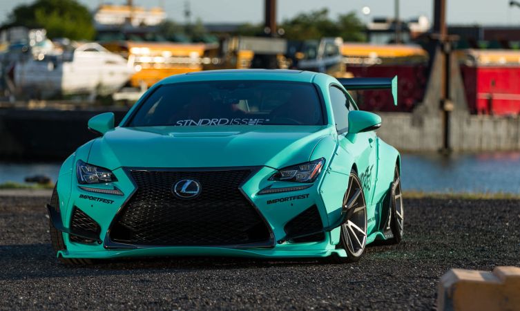 Modified Lexus RC F 'Rocket Bunny' makes debut - Lexus UK Magazine