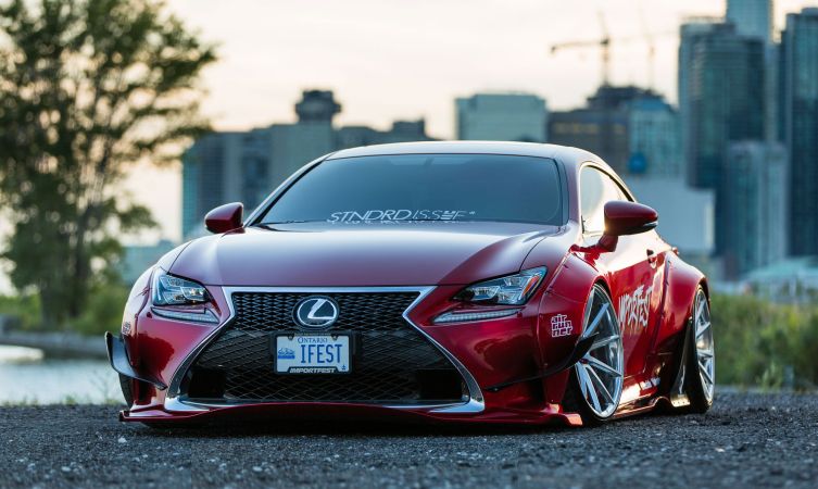 Modified Lexus RC F