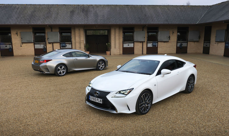 Lexus RC 200t and RC 300h