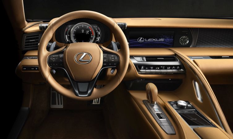 Lexus LC 500 interior 03