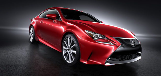 Lexus RC Sonic Red