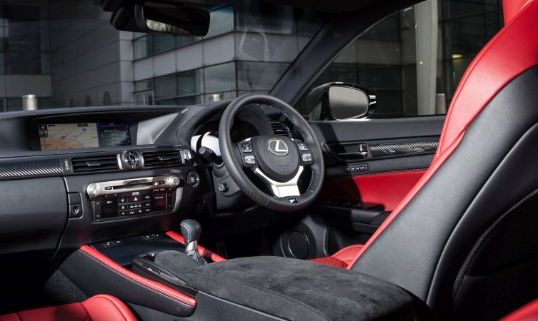 Lexus GS F interior