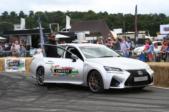 Lexus GS F Course Car at Carfest