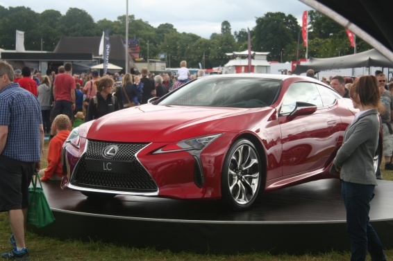 Lexus LC 500 at Carfest North 2016