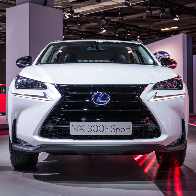 Lexus NX Sport at Paris motor show