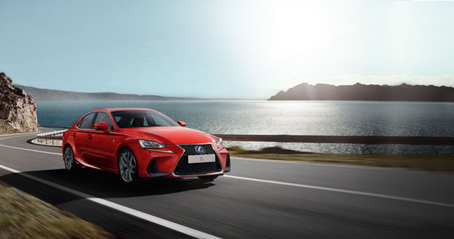 Lexus IS petrol-electric hybrid