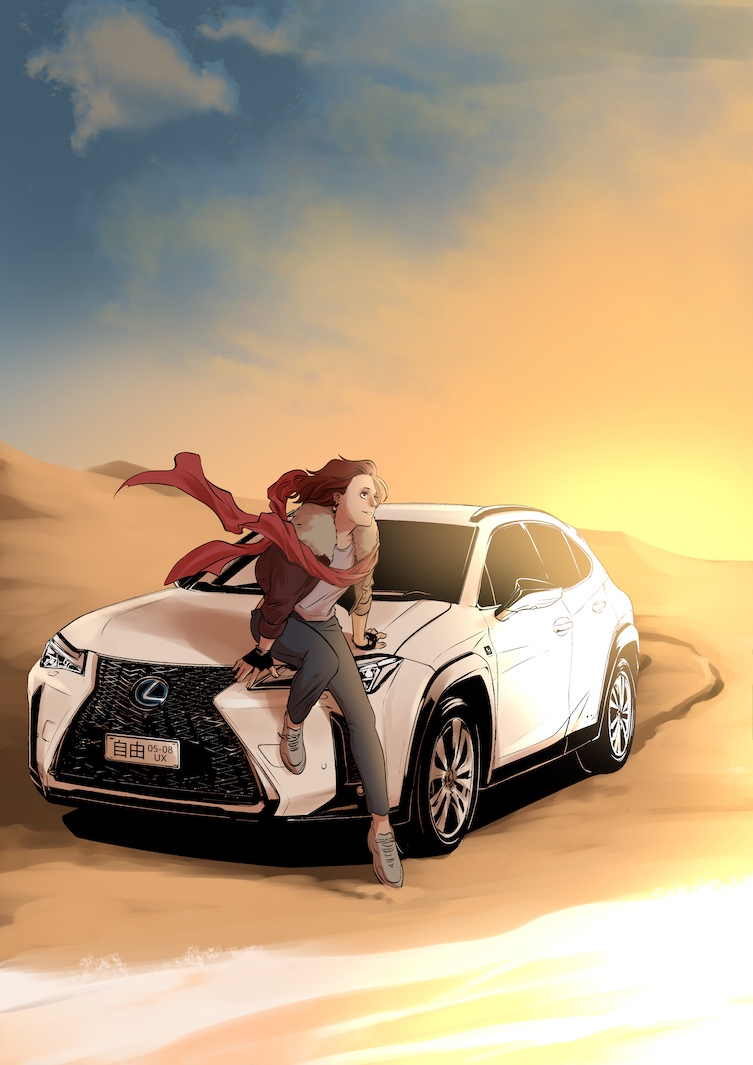 Lexus UX manga