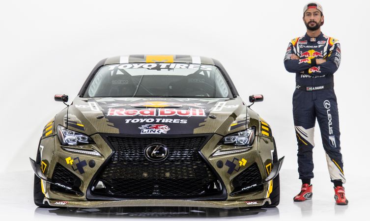 Lexus rcf deals drift car