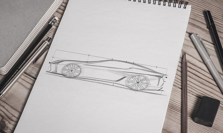 GM Sketches A Swoopy Sedan We'd Love To See In Real Life