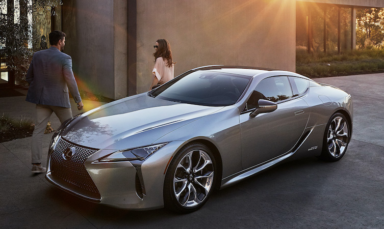 Lexus store titanium silver