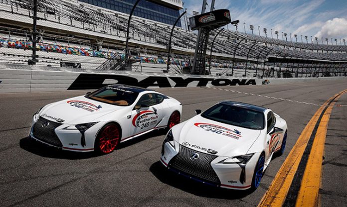 Lexus LC 500 safety car