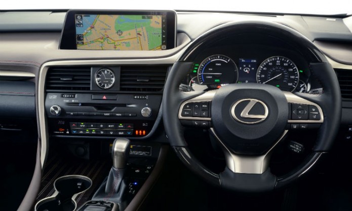 Lexus RX interior