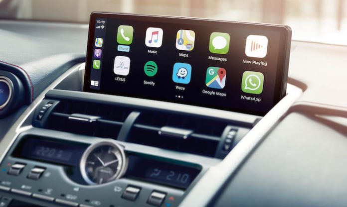 2020 Lexus NX Apple CarPlay