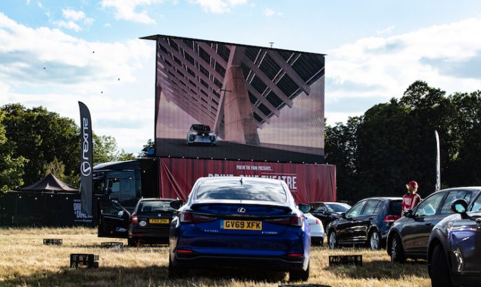 Lexus drive-in cinema