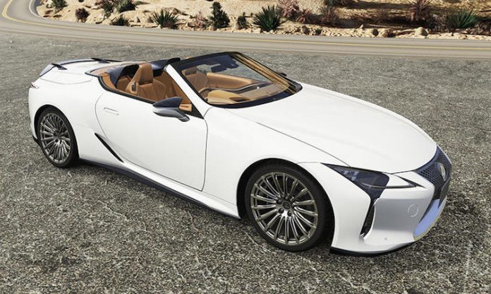 TRD Lexus LC 500 Convertible