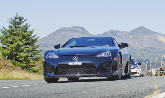 Gazoo Racing's Lexus LFA Code X Hits The Track: Video