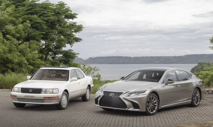 Lexus LS first and fifth copy