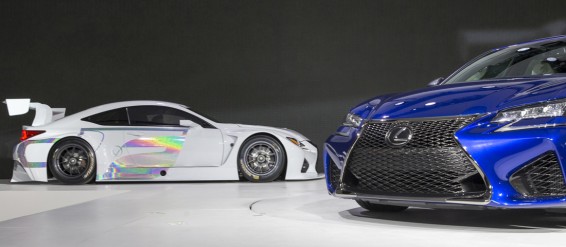 Lexus RC F GT3 and new Lexus GS F