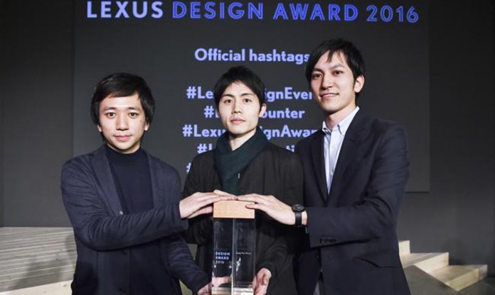 Lexus Design award winner 2016