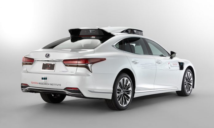 Automated driving Lexus LS