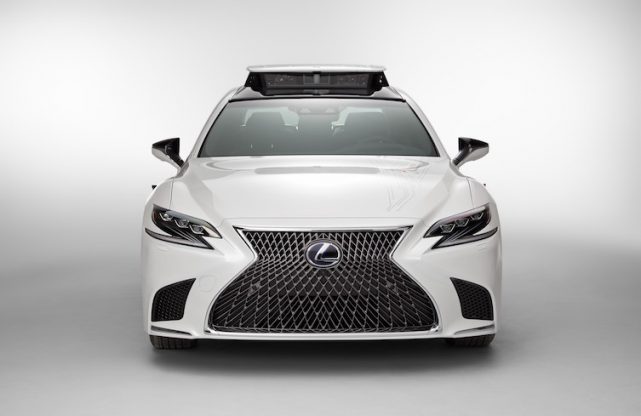 Automated driving Lexus LS