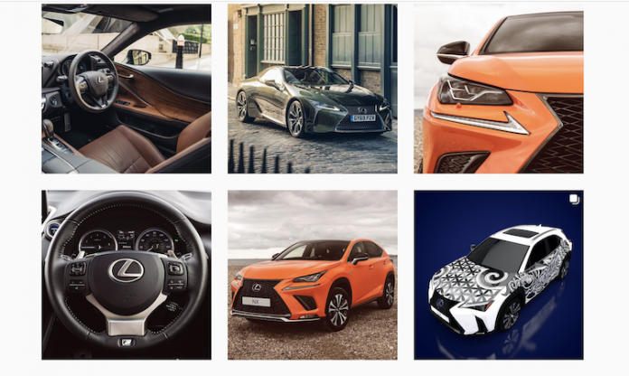 Lexus UK Instagram