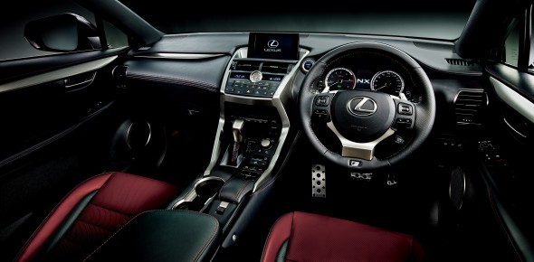 Lexus NX Right-hand drive interior black