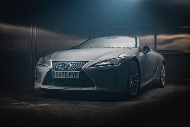 Frozen Lexus LC C