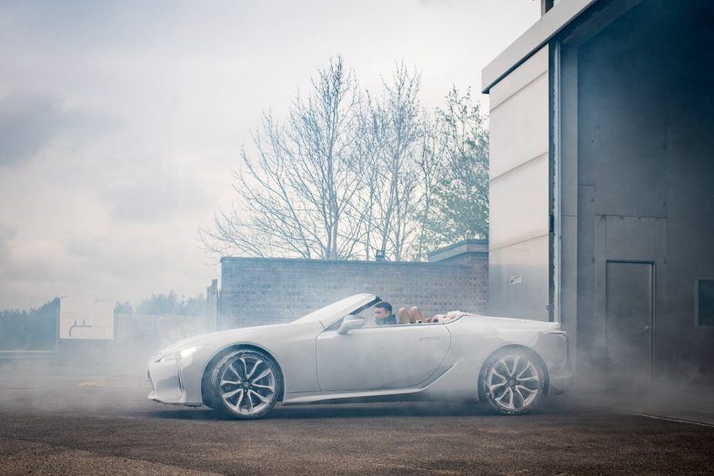 Frozen Lexus LC C