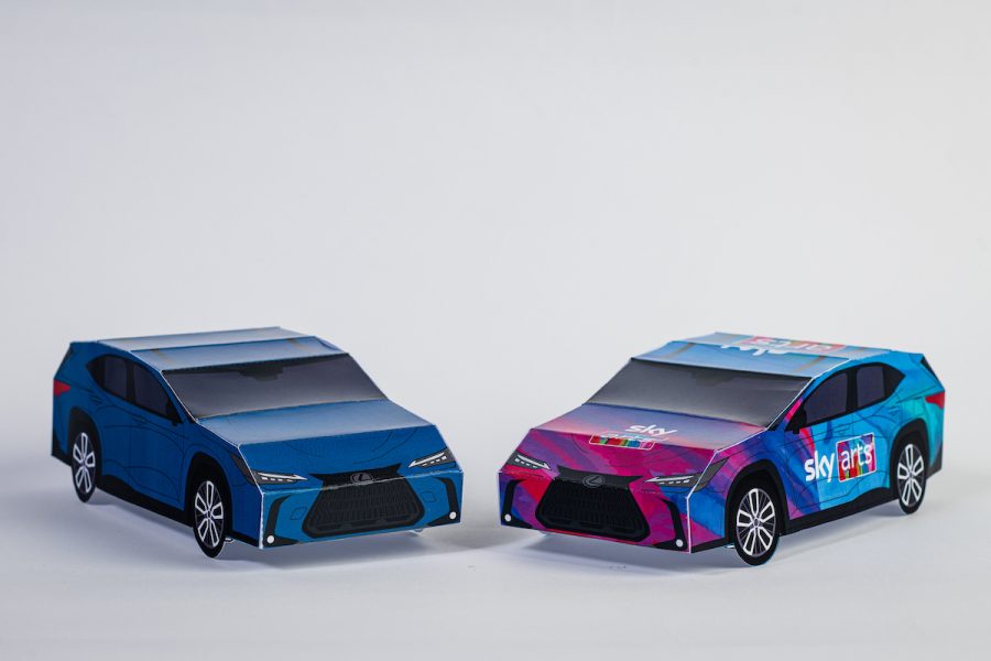Lexus NX paper model