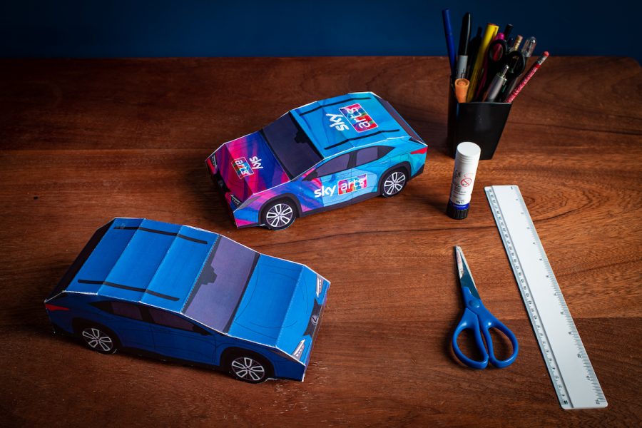 Lexus NX paper model