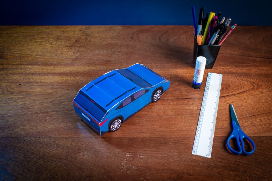 Lexus NX paper model